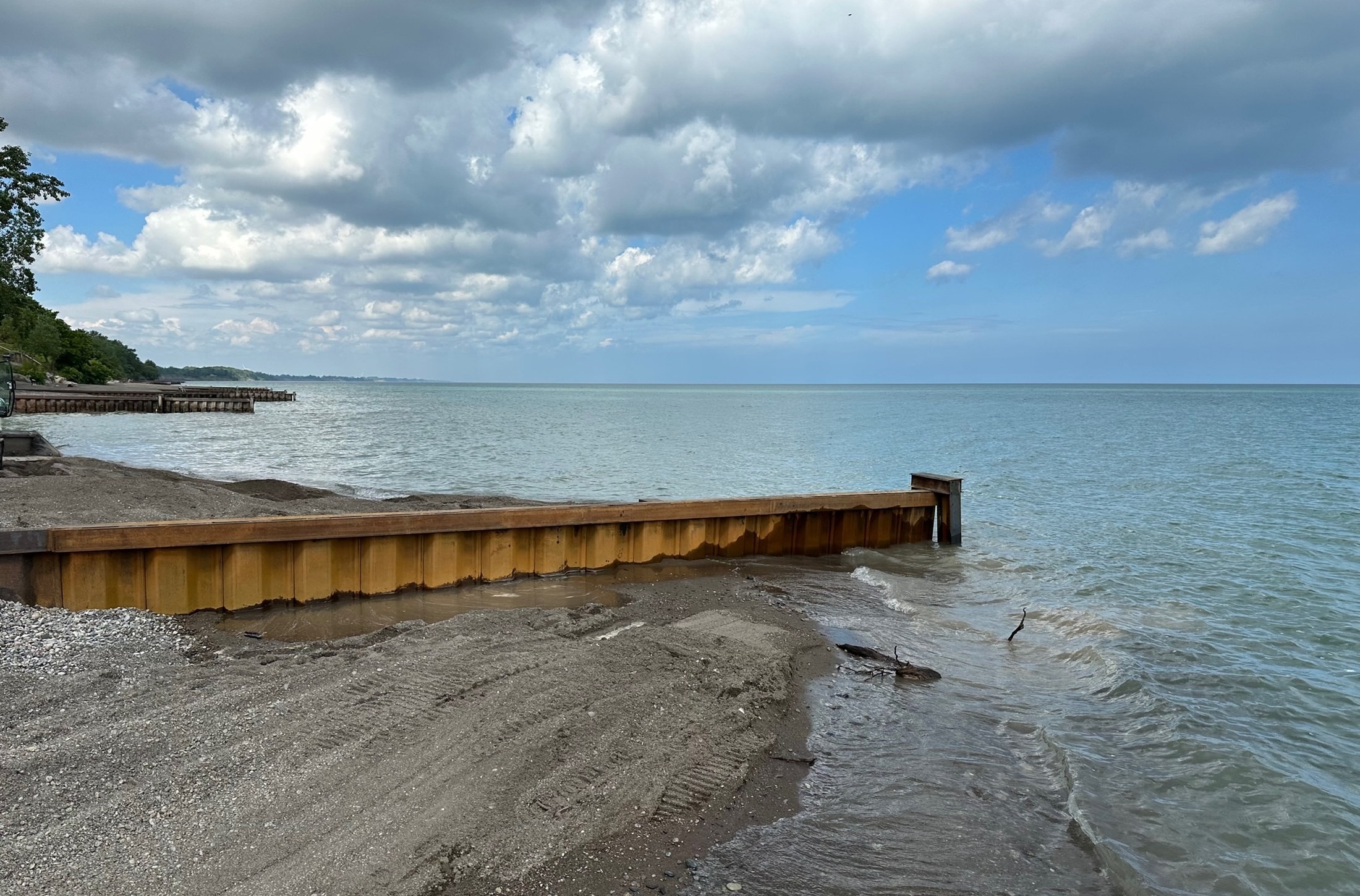 DeepShore shoreline construction project