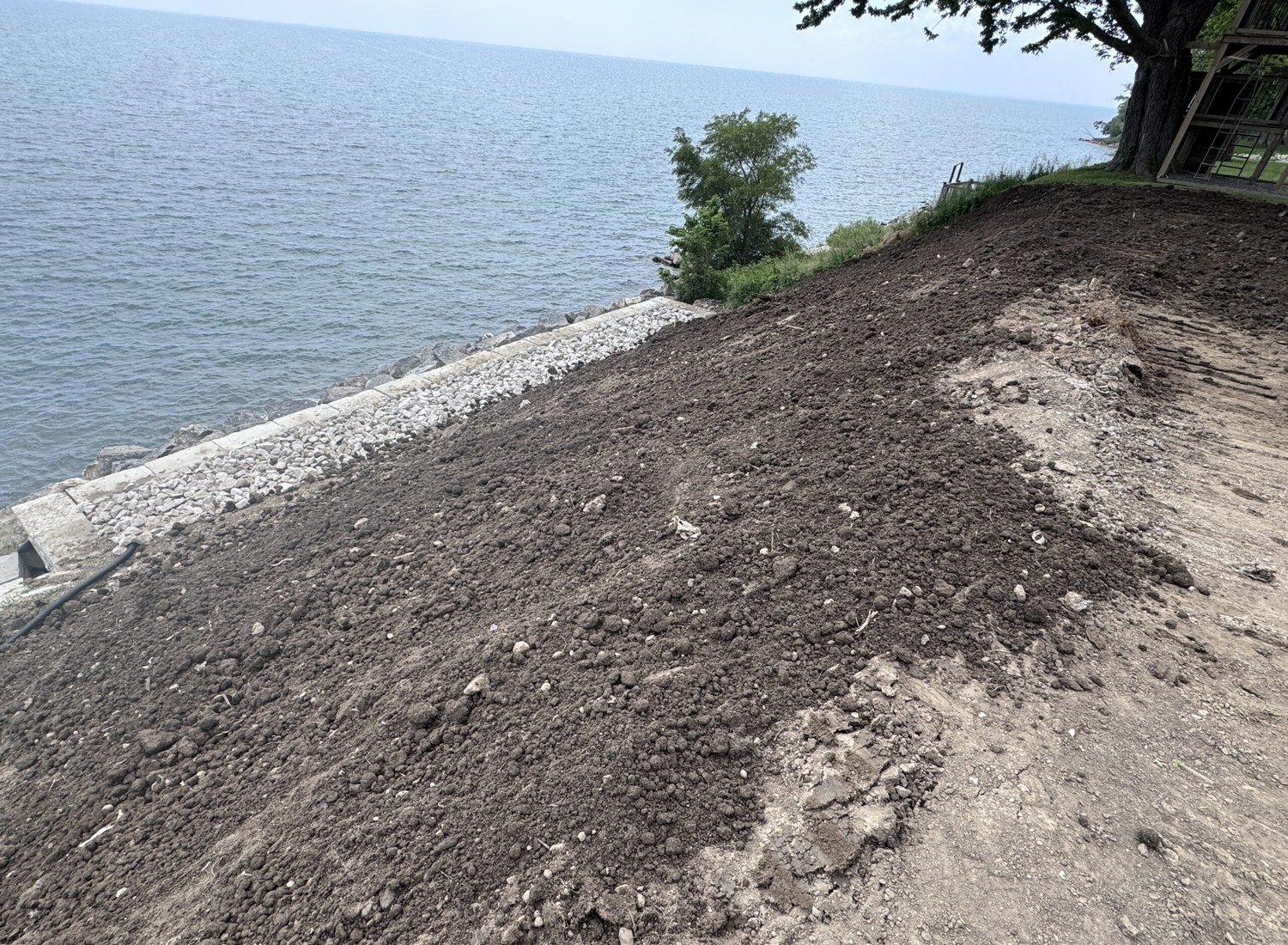 Helical pile and foundation work