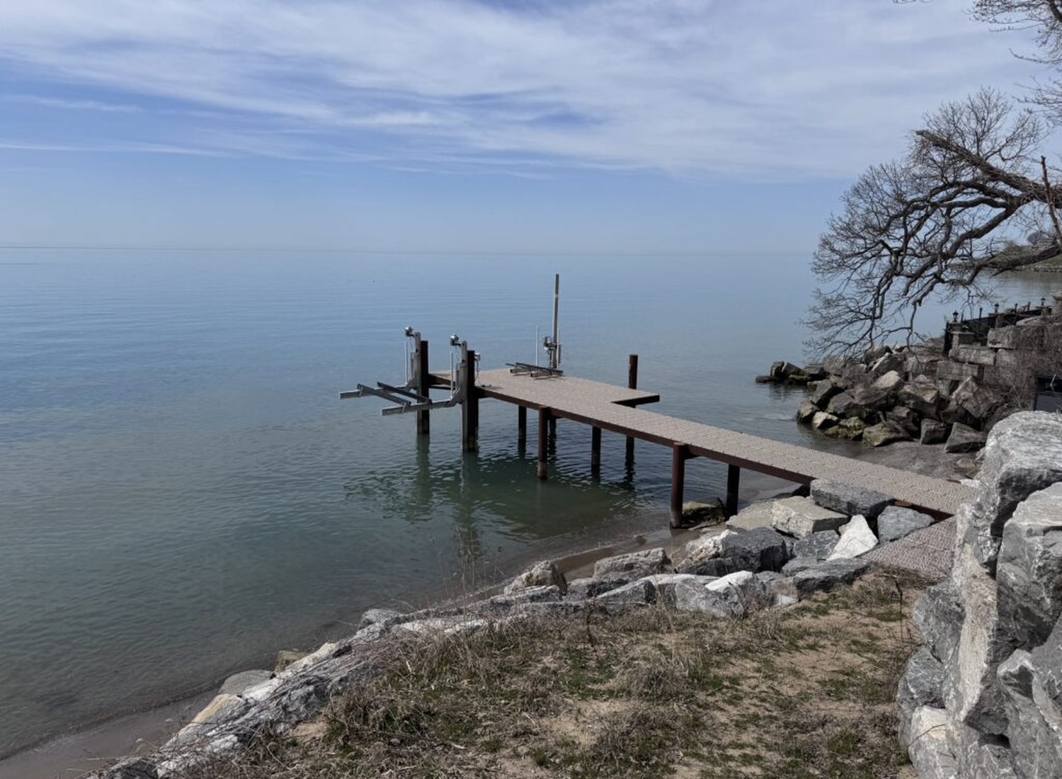 Armour stone and dock project